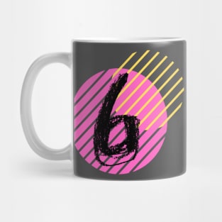 Lucky Number Circle: Six Mug